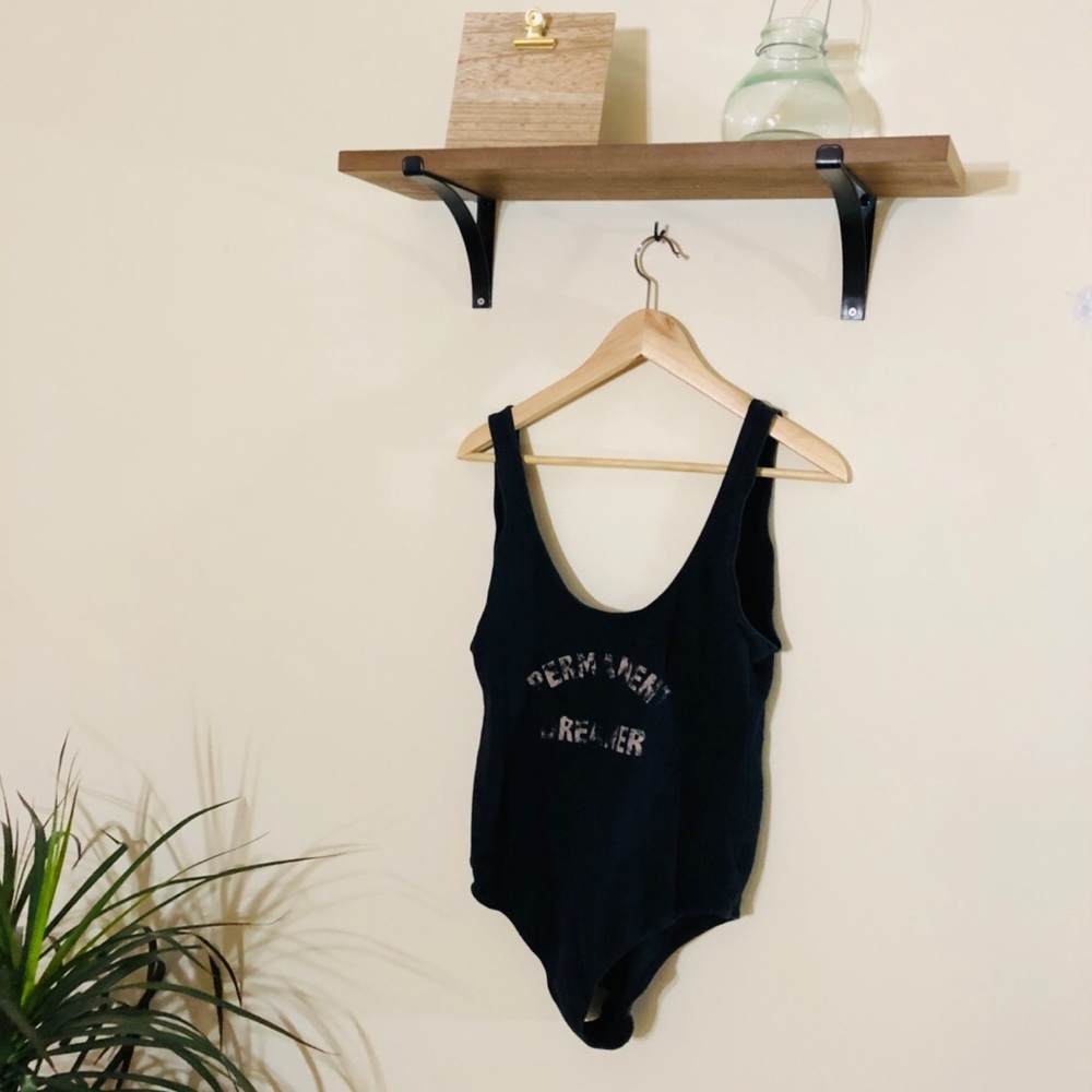 Permanent Dreamer LA hearts bodysuit
